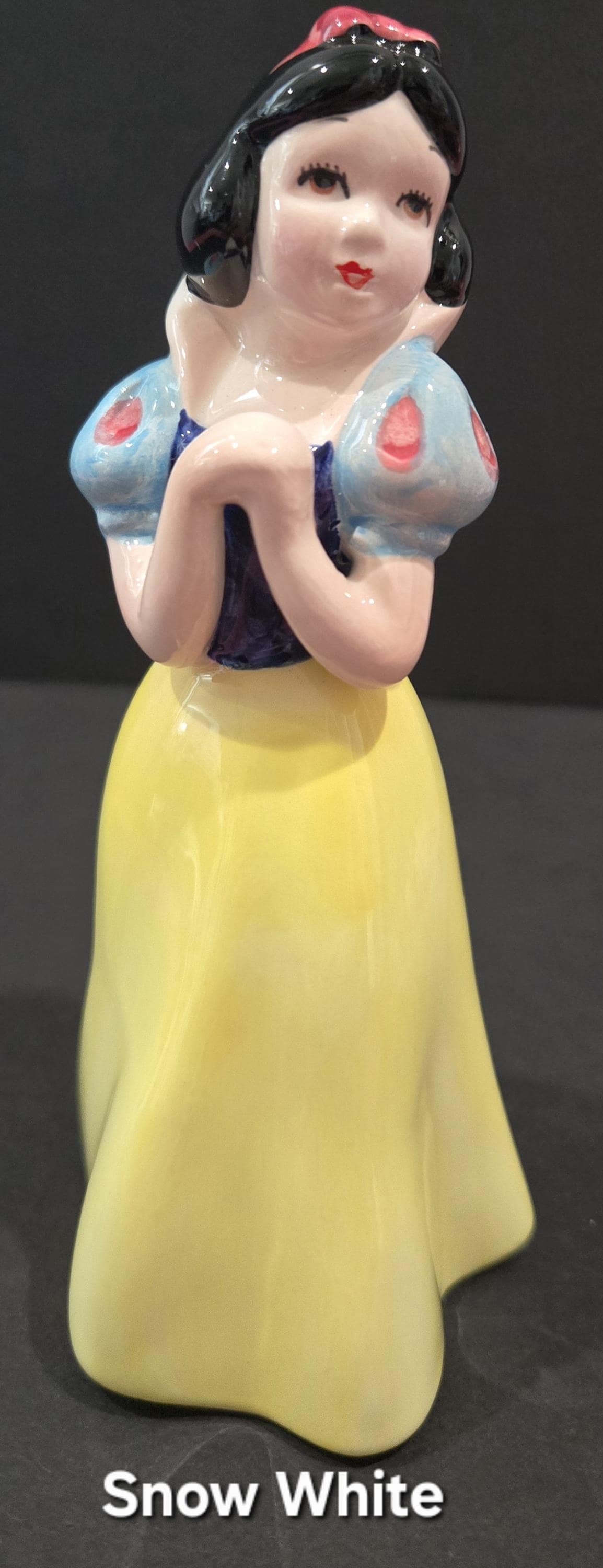 60s〜　Walt Disney Productions 陶器　WDP 日本製 Vintage Walt Disney Productions Japan Snow White & 7 Dwarves