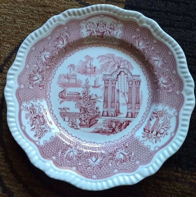 CHOICE Spode Dinner Plates Blue Room & Archive Collections Etsy