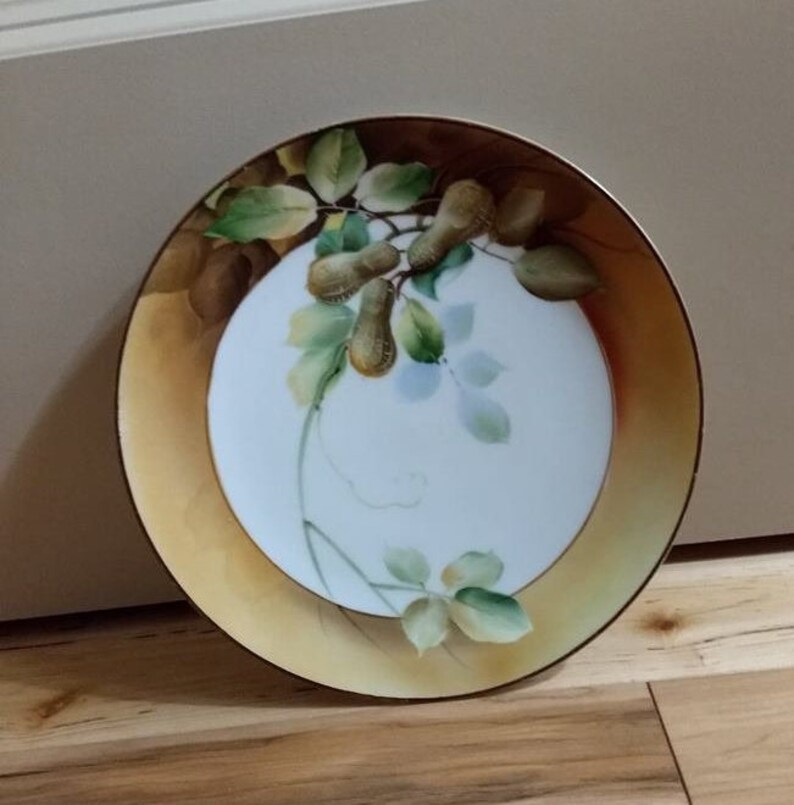 Antique Hand Painted Nippon Plate Morimura Unusual and Etsy