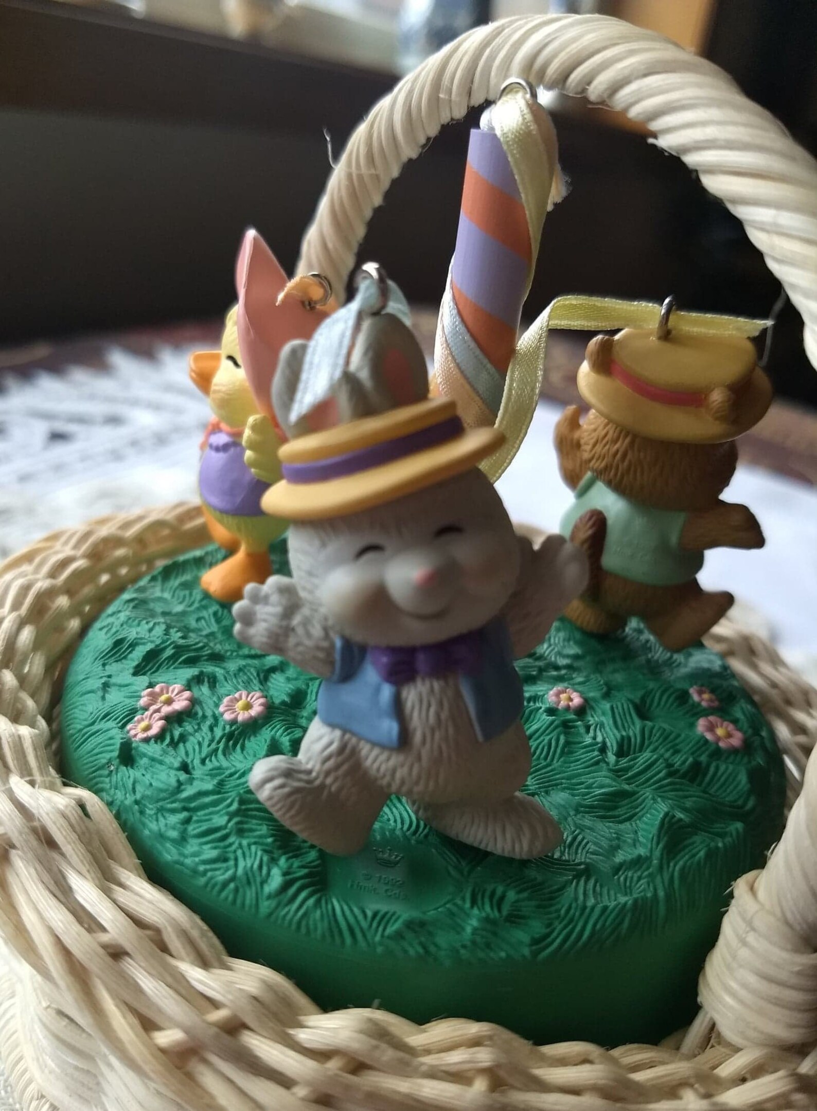 Vintage Hallmark Easter Ornament Spring Decoration 1993 Etsy