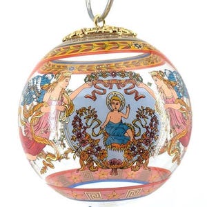 Versace Christmas Ornament - Etsy