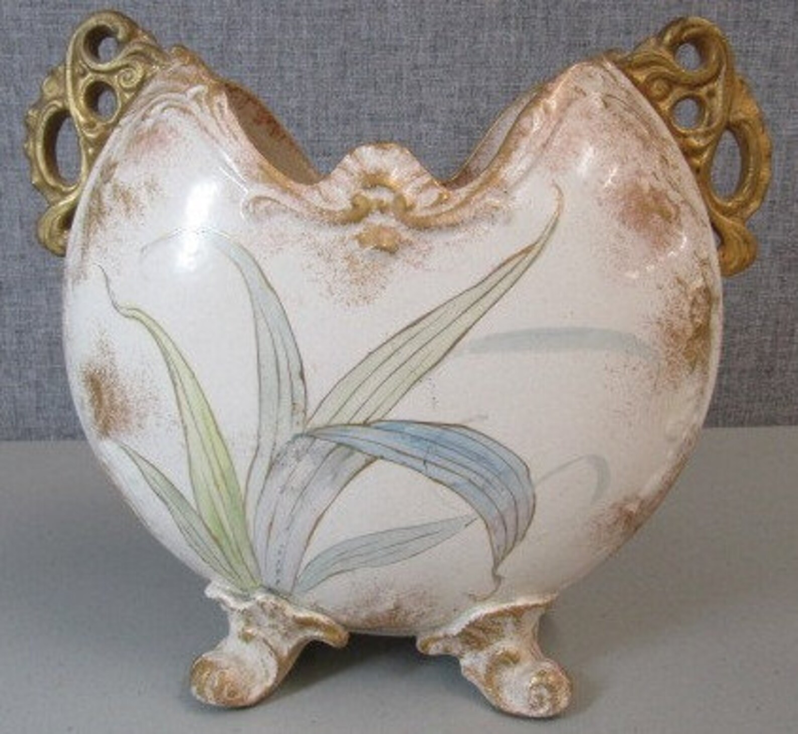 Jarrón inglés antiguo ML & Co Inglaterra 'Fontaine Etsy