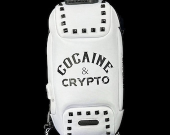 Rage Mob™ Clothing Presents: Cocaine Crypto Anti-Theft Sling Bag