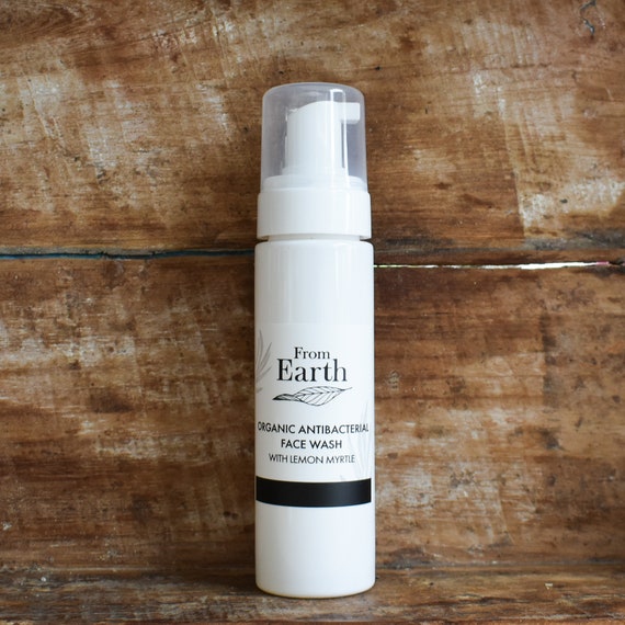 face wash foam with lemon