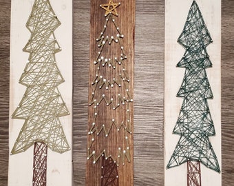 OH Christmas Tree String Art