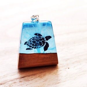 Schildpadaccessoires, Schildpadkettingen, Zeeschildpadhanger, Zeelevenkunst, Oceaankunstketting