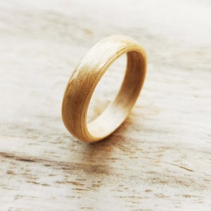 Bentwood ring - Custom Wood Ring - Ash Trees Wood Jewelry - Bentwood Jewelry - Men Wood Ring - Wood Anniversary Gift - Handmade Ring