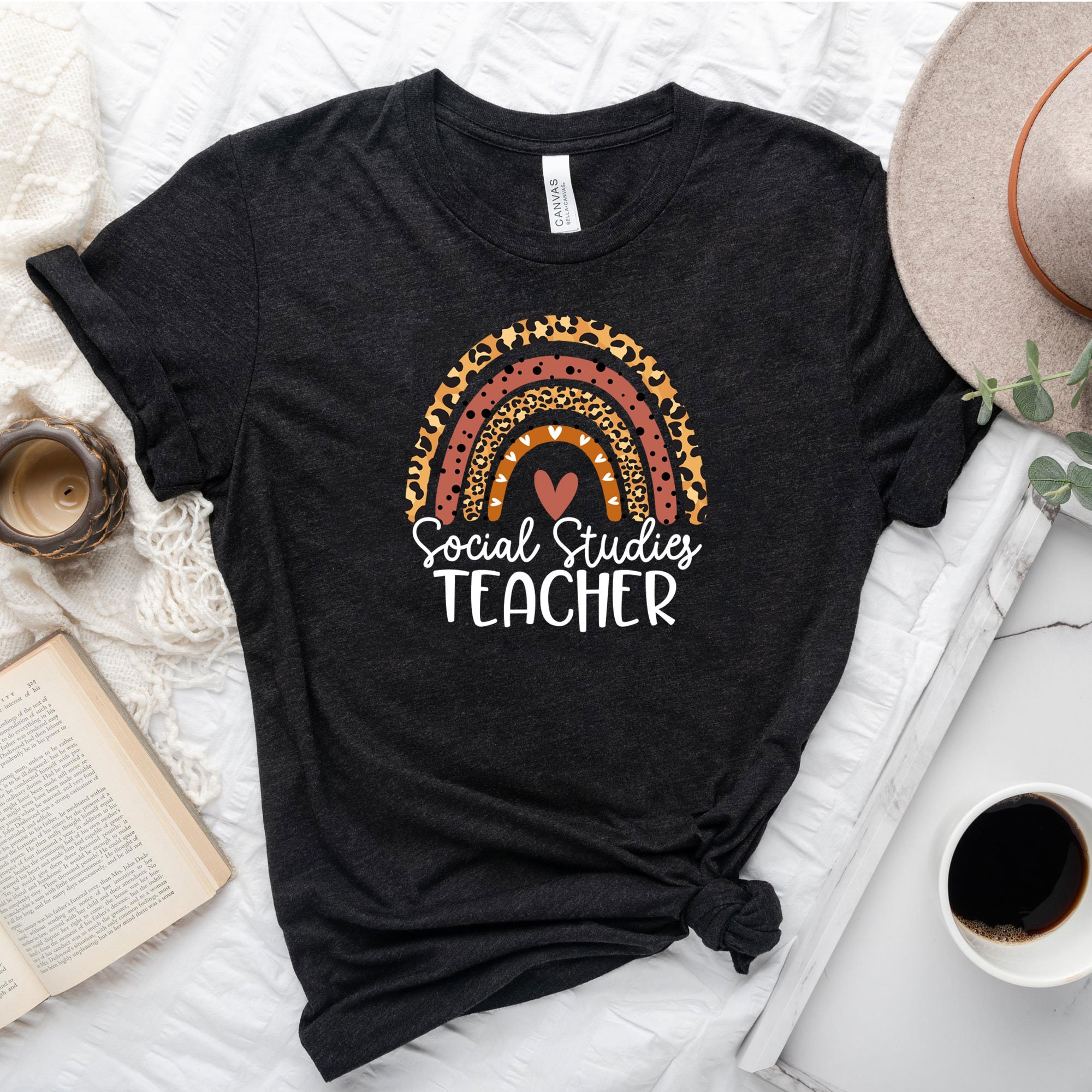 Social Studies Teacher Shirt Social Studies Shirt Leopard Etsy