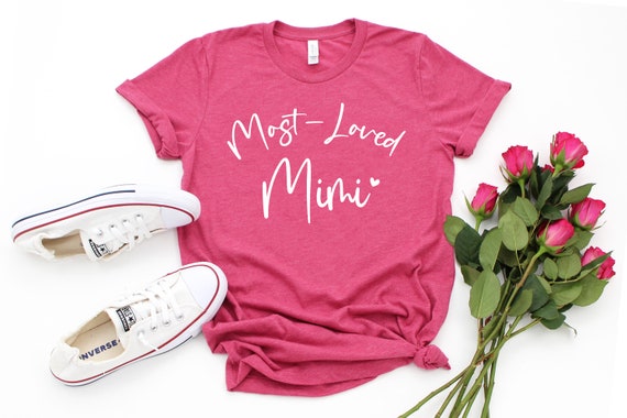 Most Loved Mimi Shirt Funny Mimi Shirt Mimi T-shirt Mimi | Etsy