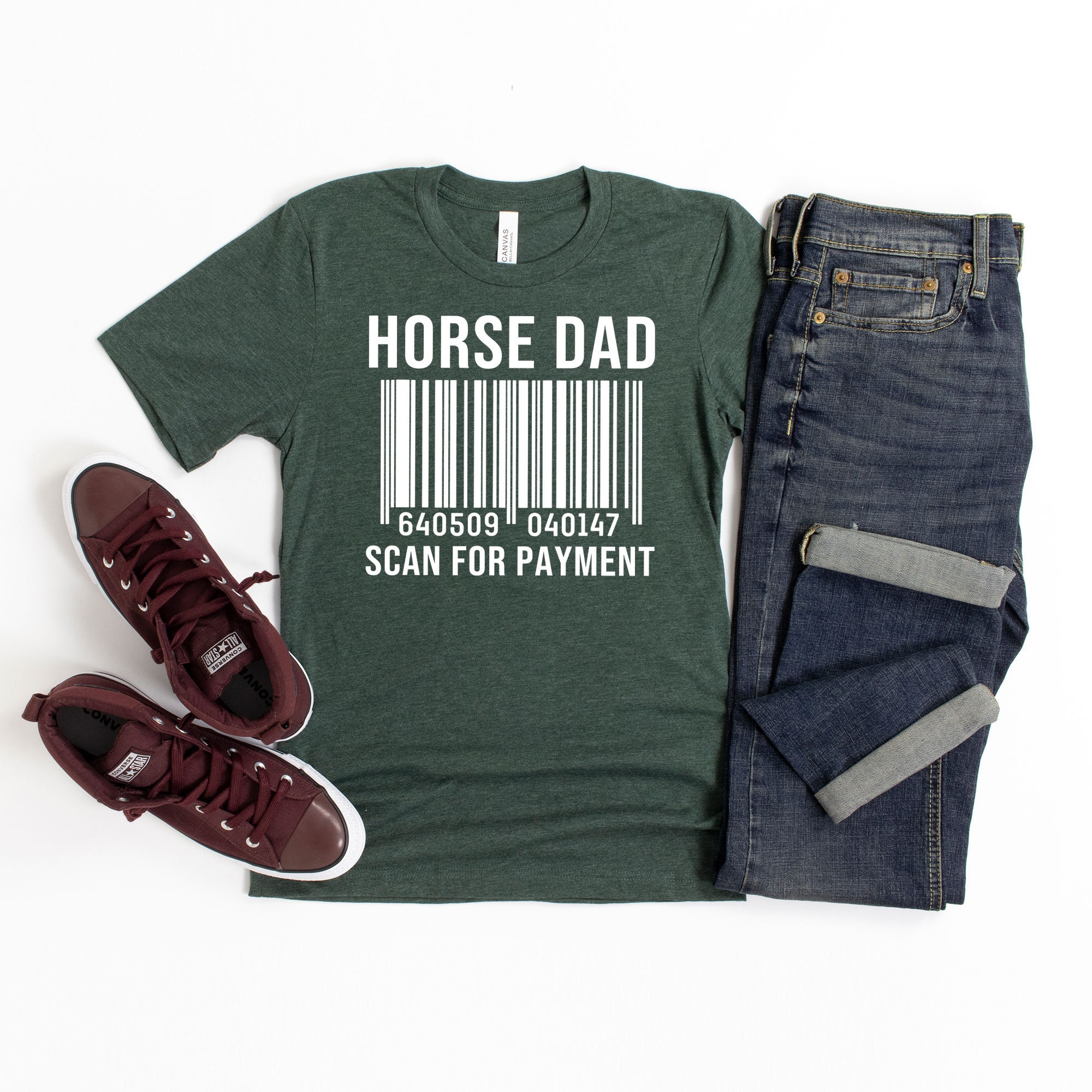Funny Horse Dad Shirt Horse Dad Tshirt Horse Dad Gift Best Etsy