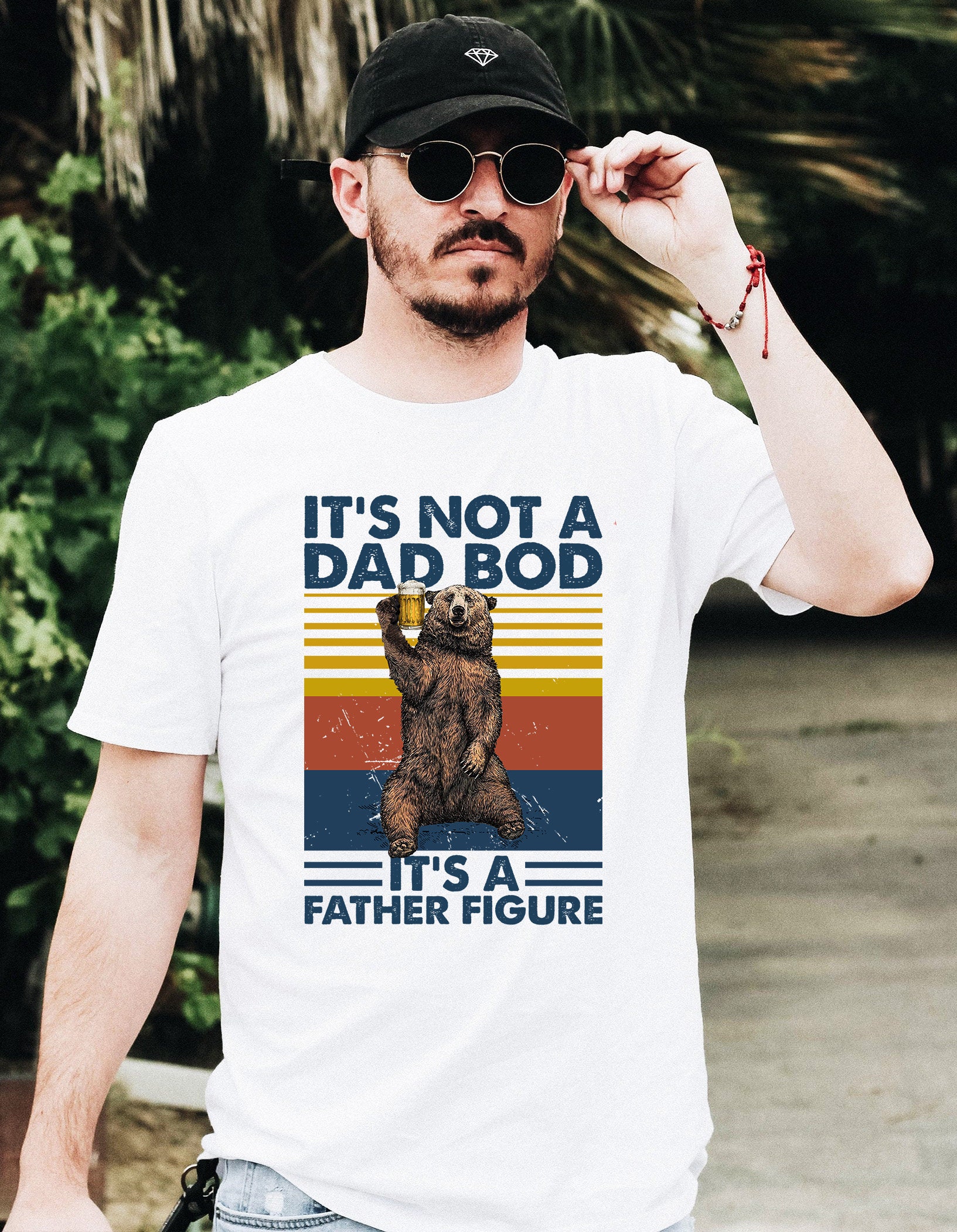 Its Not A Dad Bod Its Father Figure Shirt Funny Dad Shirt | Etsy