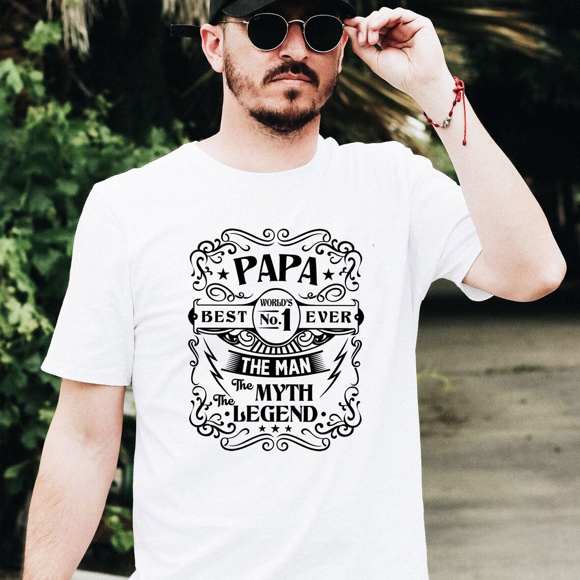 Best Papa Ever Shirt Worlds No. 1 Papa Shirt Funny Papa Etsy