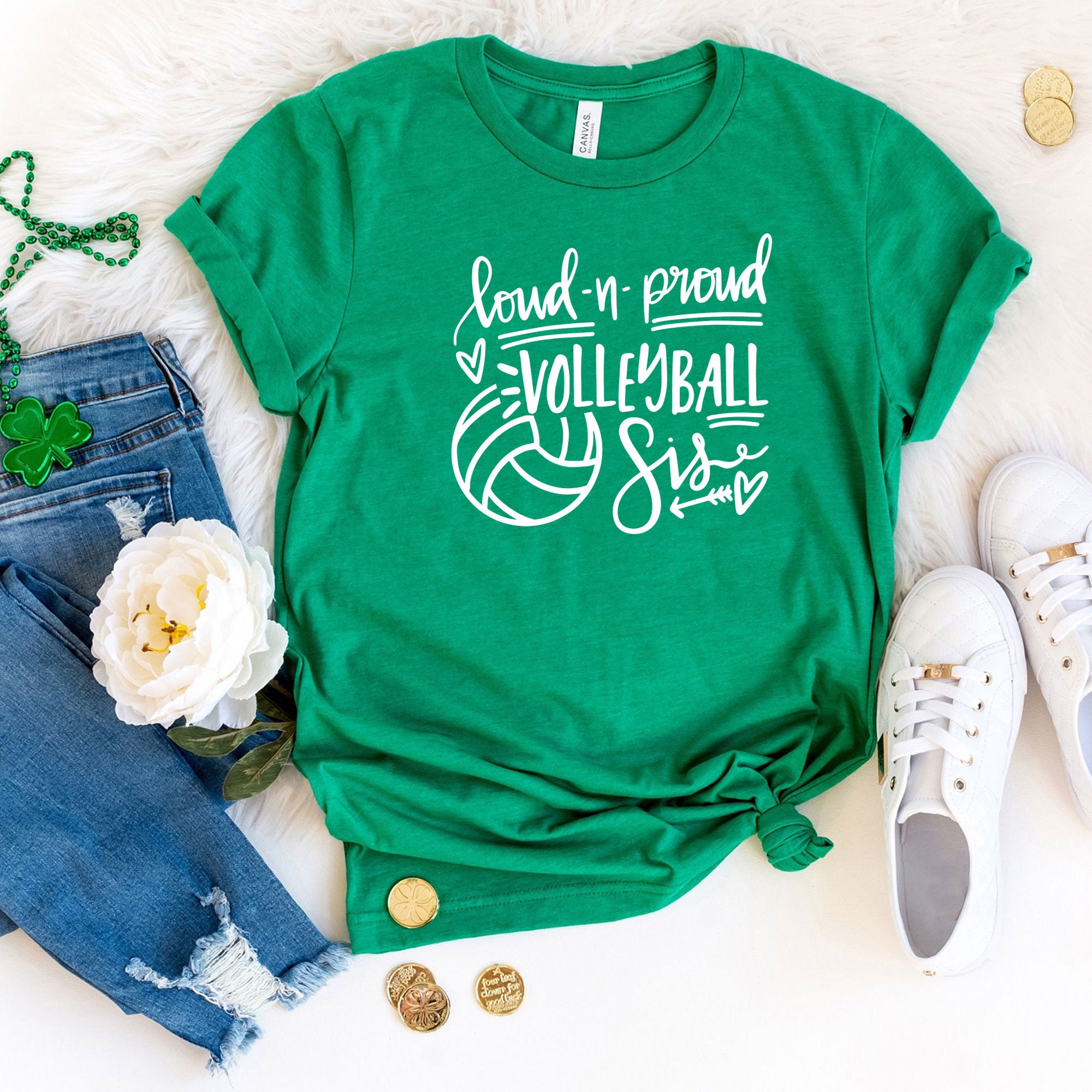 Volleyball Sister Shirt Volleyball Squad Shirt Livin That Etsy