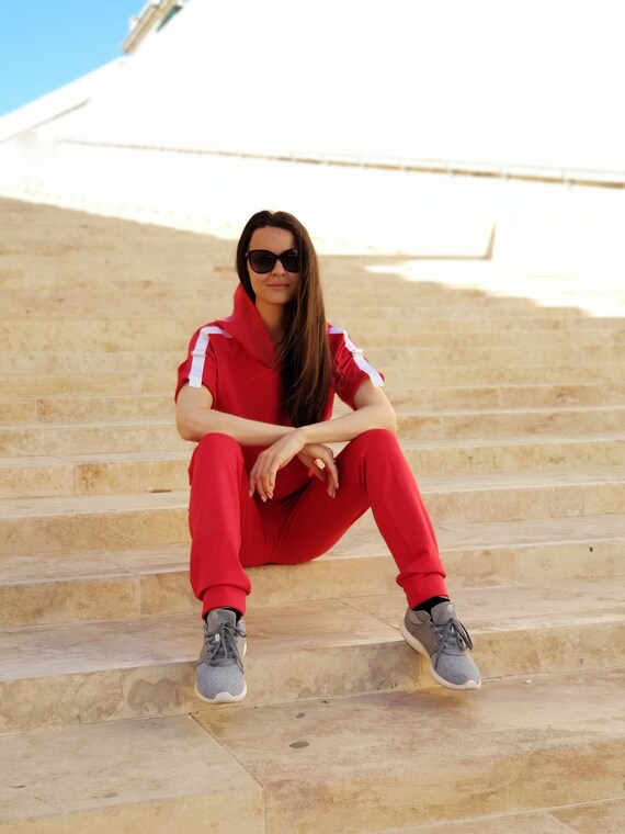 miss fiori velour tracksuit ladies