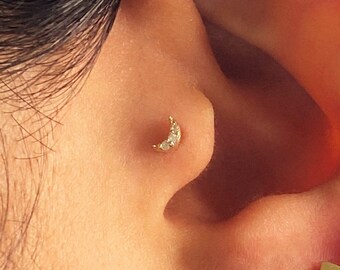 Amanhecer  Tragus Hoop Piercing – Luna Joyeria