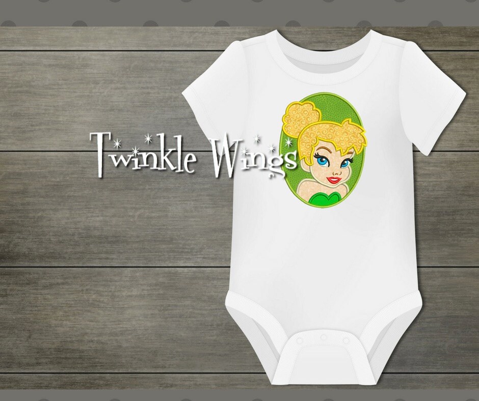 Tinkerbell First Birthday Outfit Tinkerbell Tshirt Baby 1st
