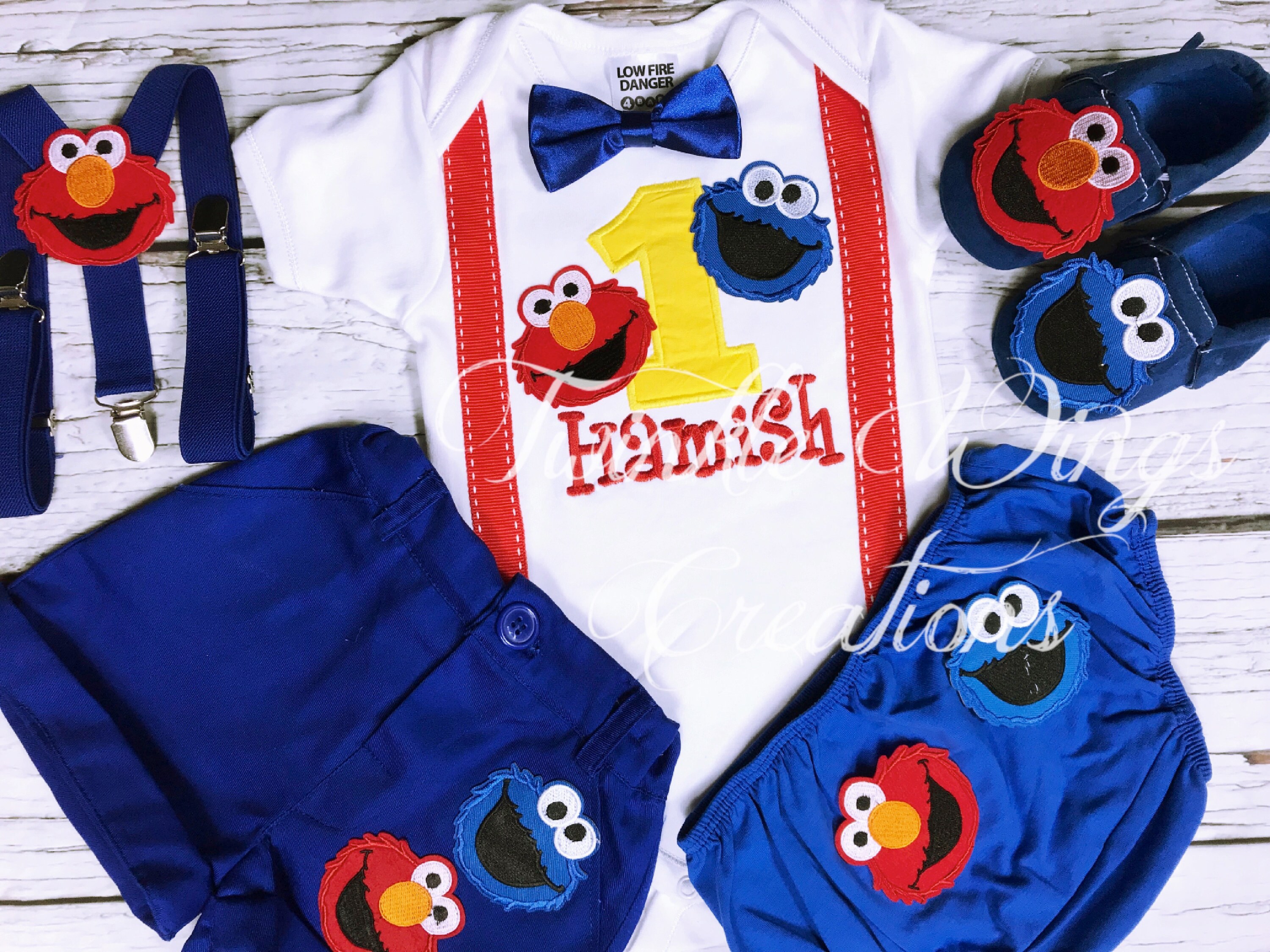 cookie monster outfit baby