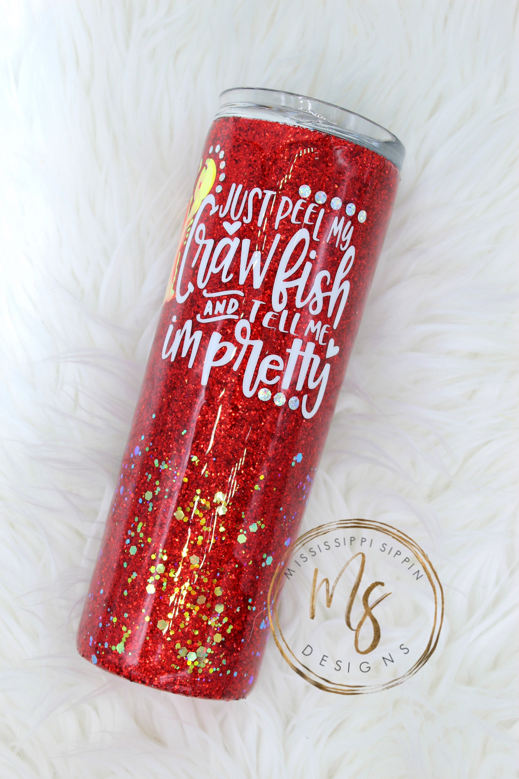 Crawfish Face Glitter — Serenity Home & Gifts