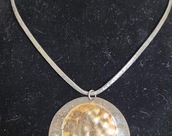 James Avery Retired Wire Hook Necklace With Sterling Artisan Pendant