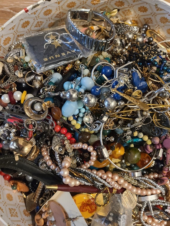 Mix COSTUME Jewelry Grab Bag! +  guar Sterling at… - image 4