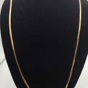 Collier Choker Plaqué Or Vintage Allemagne 1974 - Occasion, Style Rétro