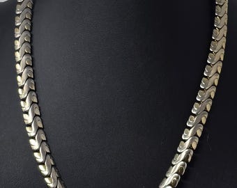 Givenchy 4G Logo Two Tone Heavy Chain Necklace Adjustable