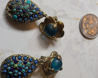 Gas Bijoix St Tropez Vintage Designer Statement Earrings