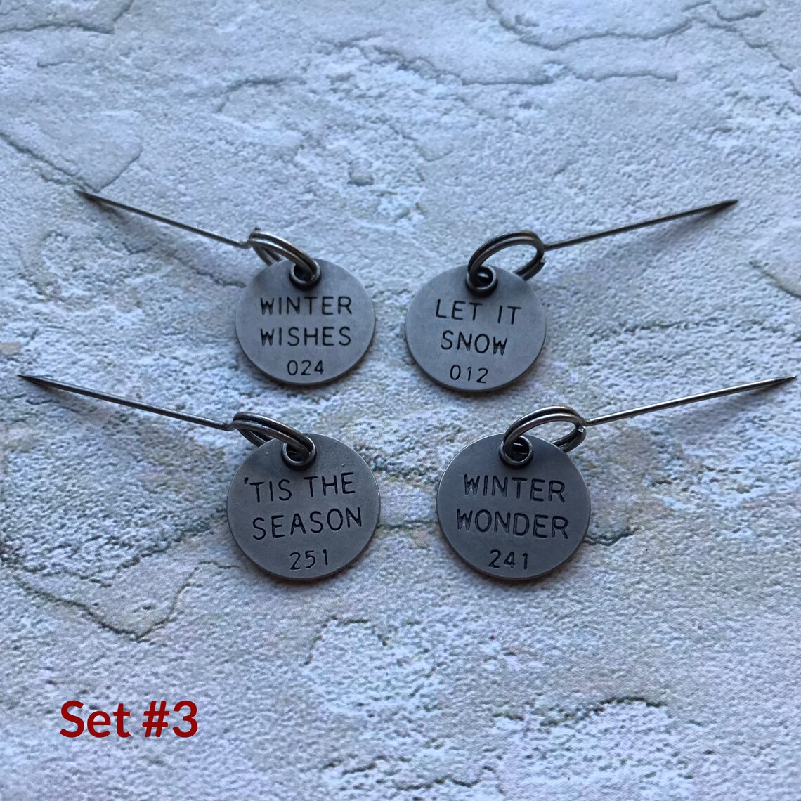 Christmas Push Pins Memo Pins with Christmas sayings for Cork Etsy