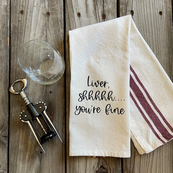 Sarcastic Kitchen Hand Towels, Clearance Sale, End of Year, Funny