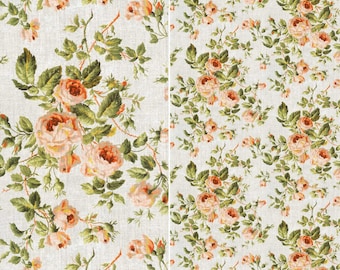 Papel de decoupage reciclado Roycycled, rosas de arpillera, regalo para artesanos, fondos para diarios creativos, botánico, materiales para manualidades de técnica mixta, flor