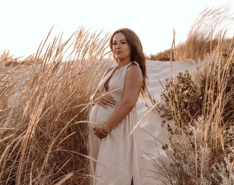 Maternity Wedding Dress, Maternity Dress, Boho Maternity Dress, Maternity Gown, Baby Shower Dress, Beach Wedding Dress, Mommy and me Dress