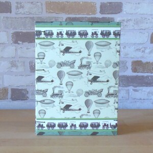 Notebook A5 - Creative Vehicle Diary // Sketchbook // Blank // Gift // Idea Book // Diary