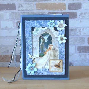 Junk Journal A5 Fantasy // Notebook // Diary // Decorated Book // Magic // Fairies // Magical Book