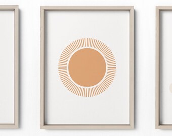 You Are My Sunshine & Sun Wall Art Printable,Gender Neutral  Printable Nursery Wall Art, Baby Shower Nursery Gift