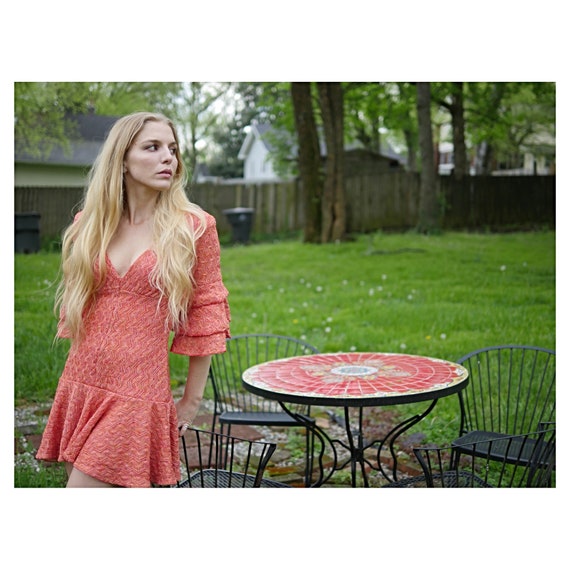 Psychedelic Sunset Dress