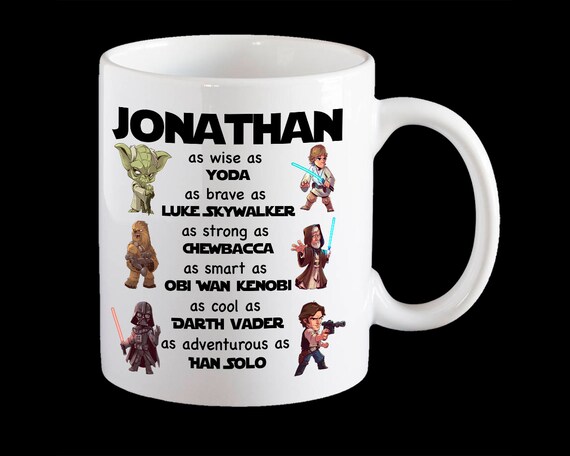 personalised star wars mug