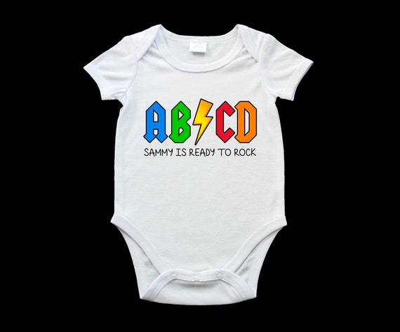abcd onesie