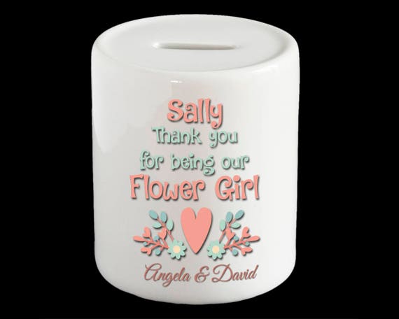 flower girl money box