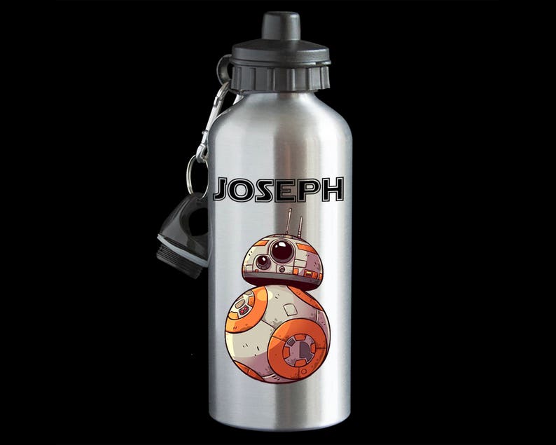 Indywidualne Bb8 Star Wars Bidon Aluminiowy Bidon Star Wars Bb8 Picia Butelka Spersonalizowane Butelka Sportowa Bb8 - 