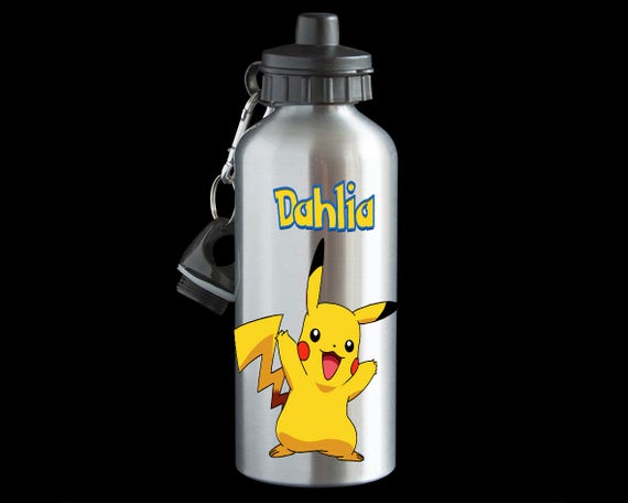 Bouteille Deau Pikachu Pokemon Personnalisée Bouteille Deau En Aluminium Bouteille De Boisson Pikachu Pokemon Personnalisée Bouteille De Sport