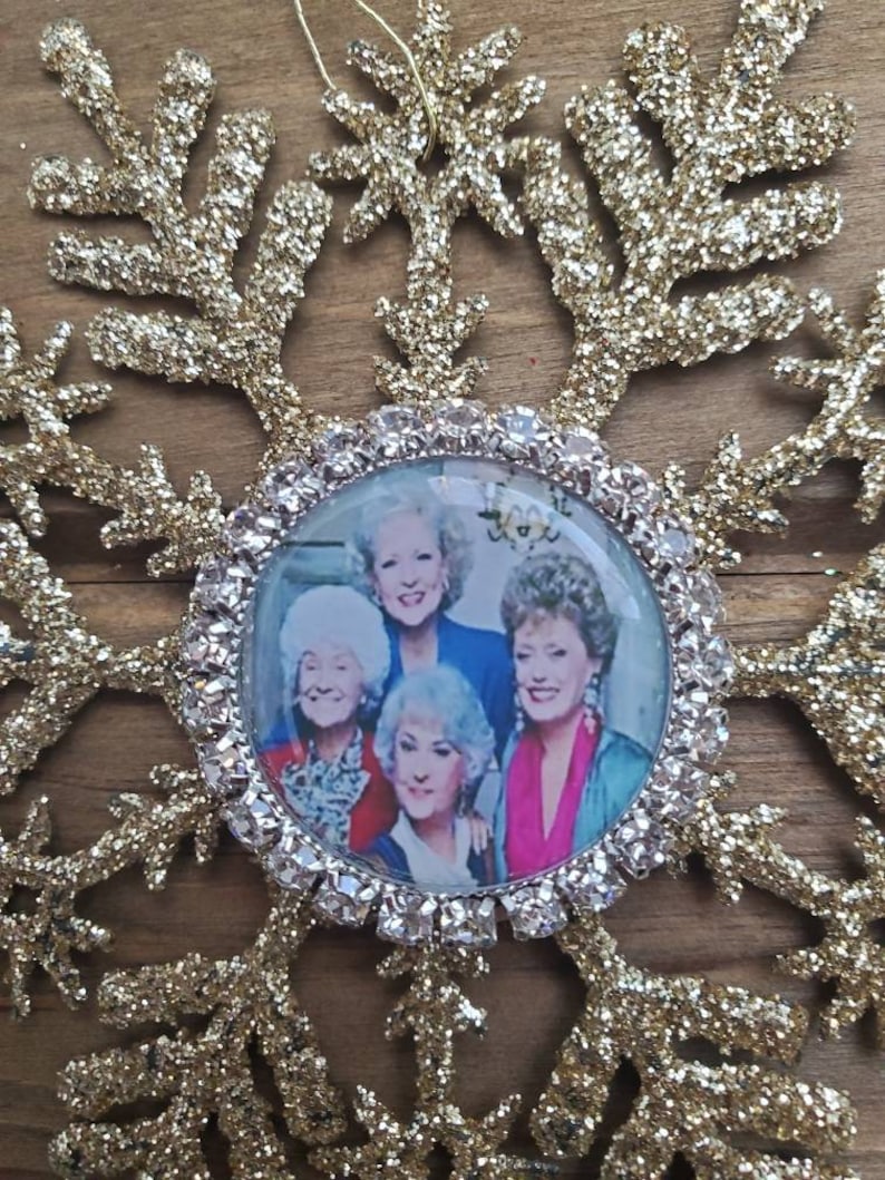 Golden Girls Golden Girls Ornaments Set of Golden Girls Etsy