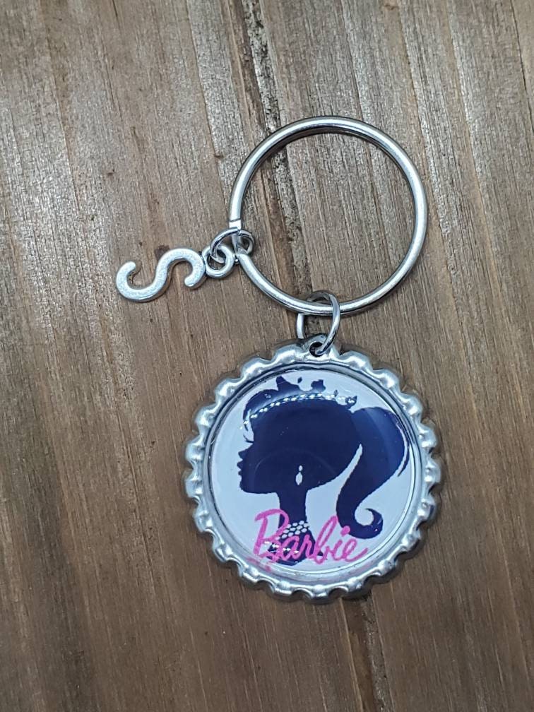 Barbie Barbie key chain Keychain Customizable keychain Etsy