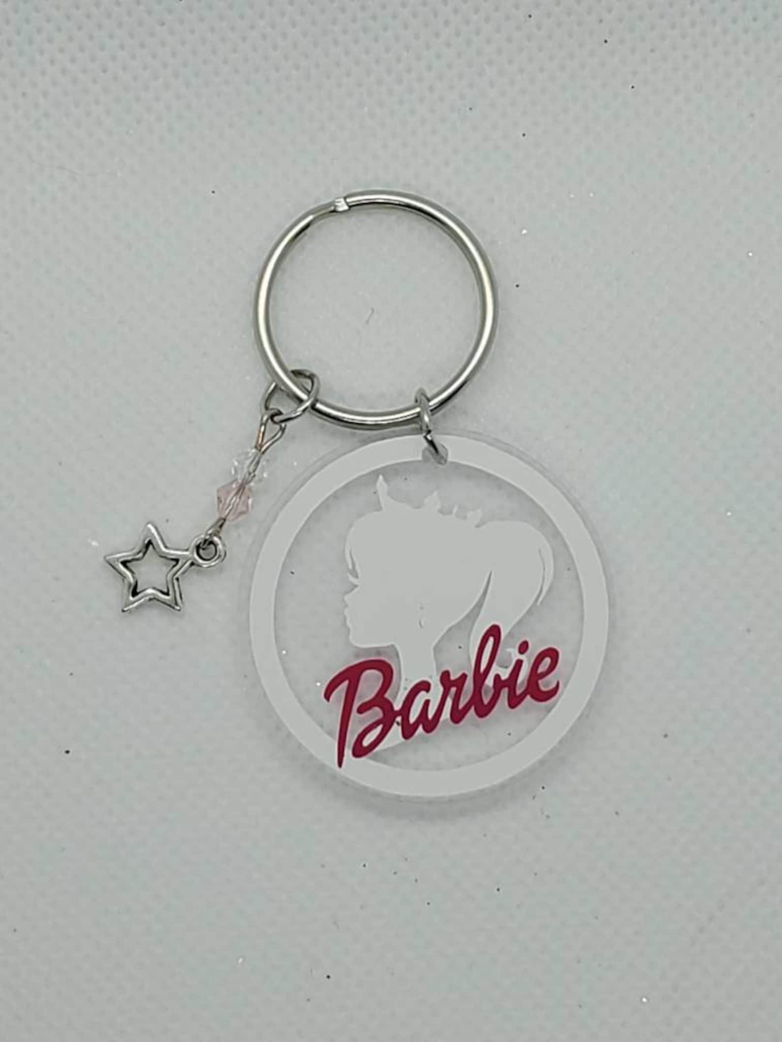 Barbie keychain Barbie Keychain Customizable keychain Etsy