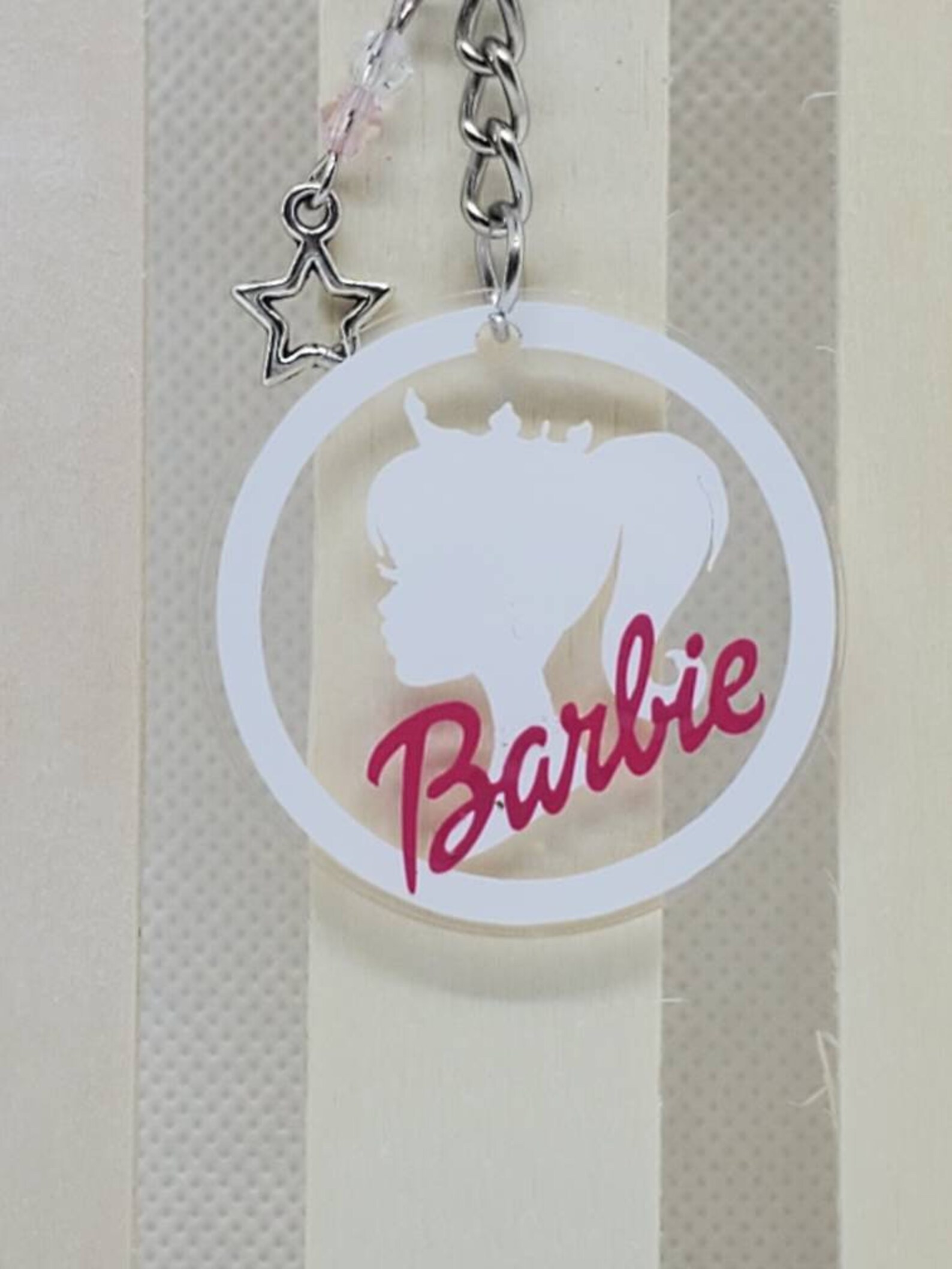 Barbie keychain Barbie Keychain Customizable keychain Etsy