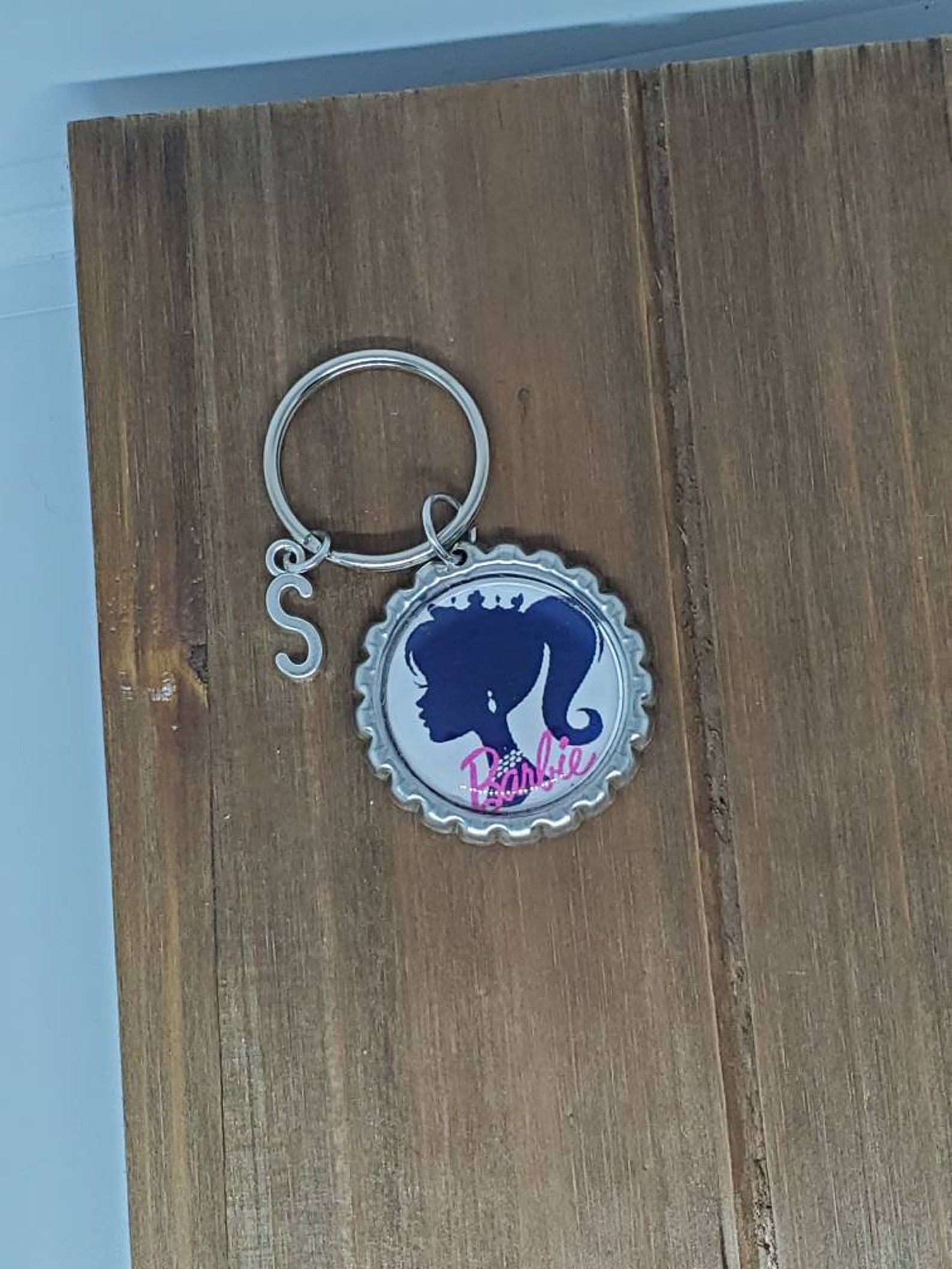 Barbie Barbie Key Chain Keychain Customizable Keychain Etsy