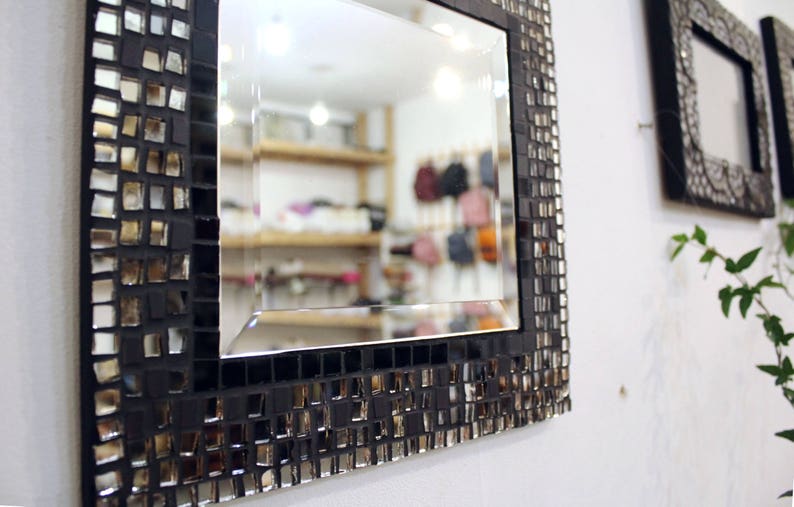 Wall Mirrors Handmade Home Gift Mirror Wall Hanging Small Etsy