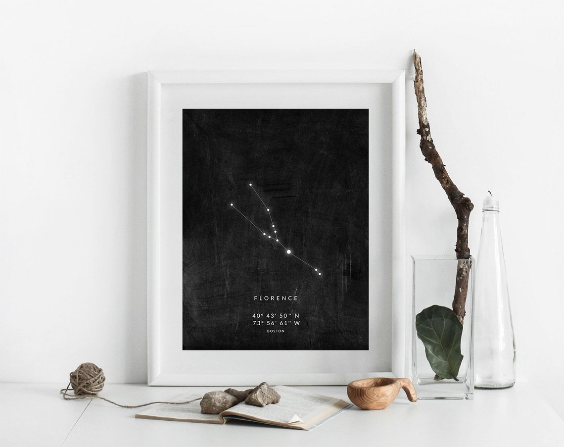 Taurus Print Personalized Birthday Gift Taurus Gift Ideas Etsy