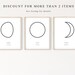 To the Moon and Back Printable TEMPLATE, Moon Baby Print, Moon and Back ...