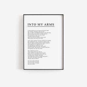 Song Lyrics Art Nick Cave Poster Song Template Edit - Etsy