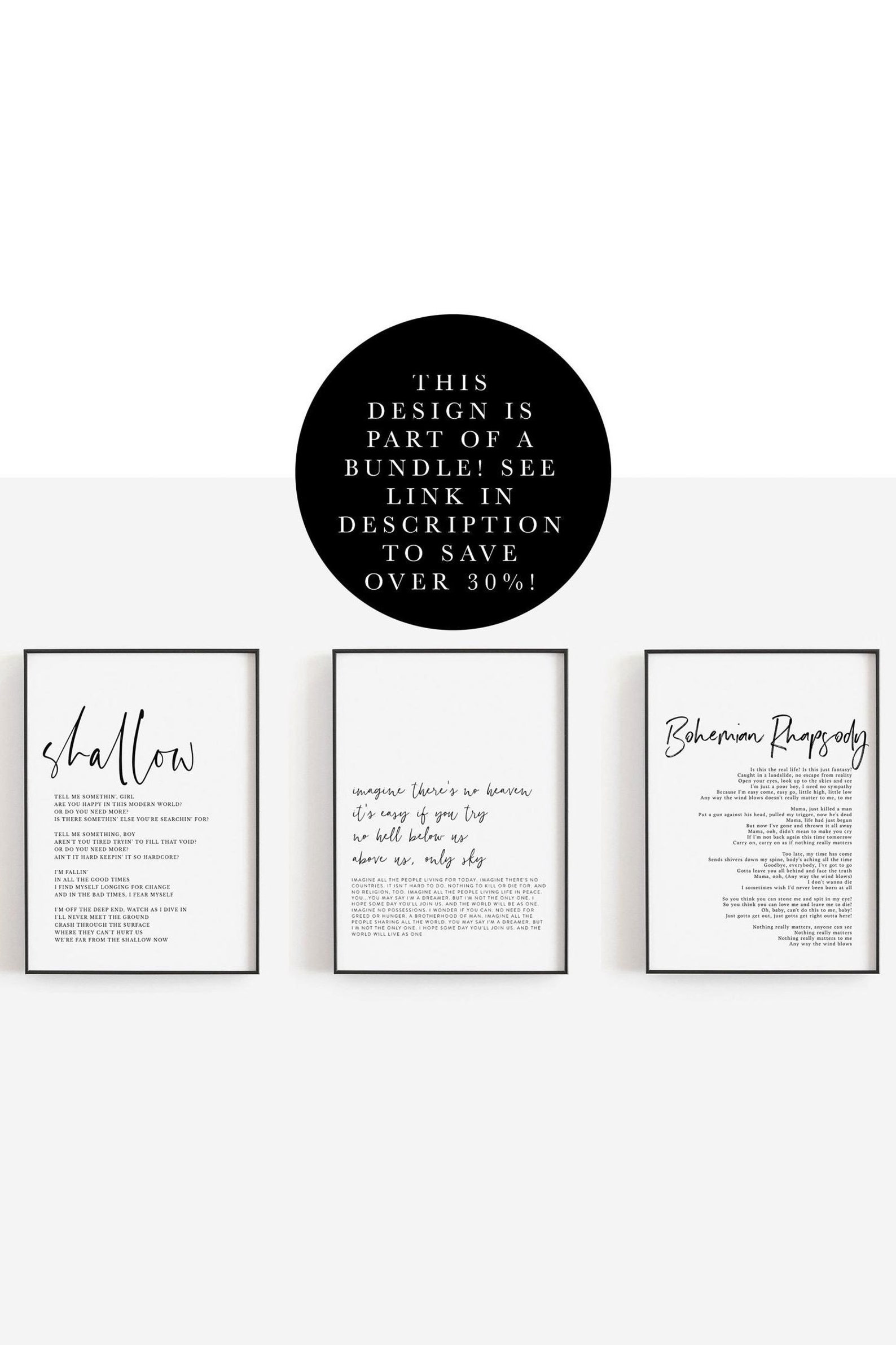 Song Lyrics Print Song Lyrics Wall Art Editable Print Song - Etsy